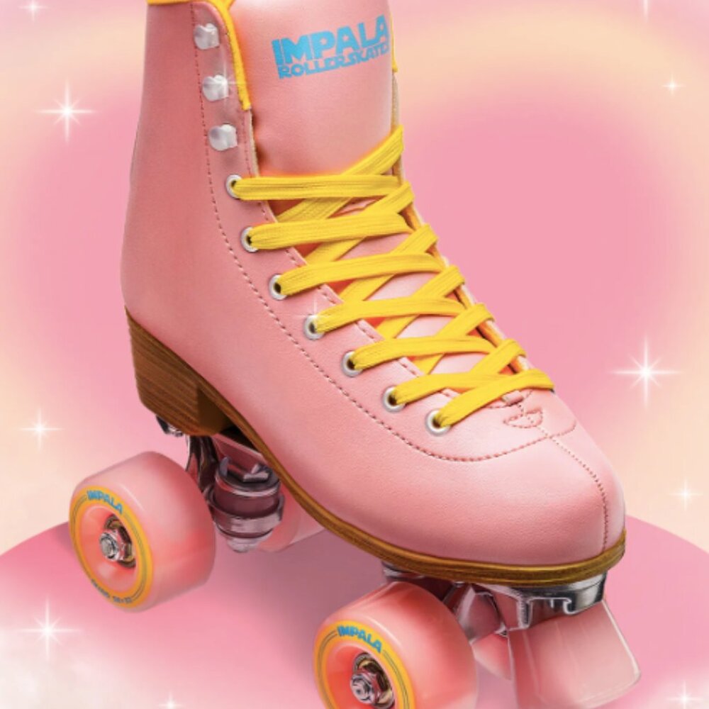 🛼Pink Lemonade Vibes 🍋✨ Impala Quad Skates